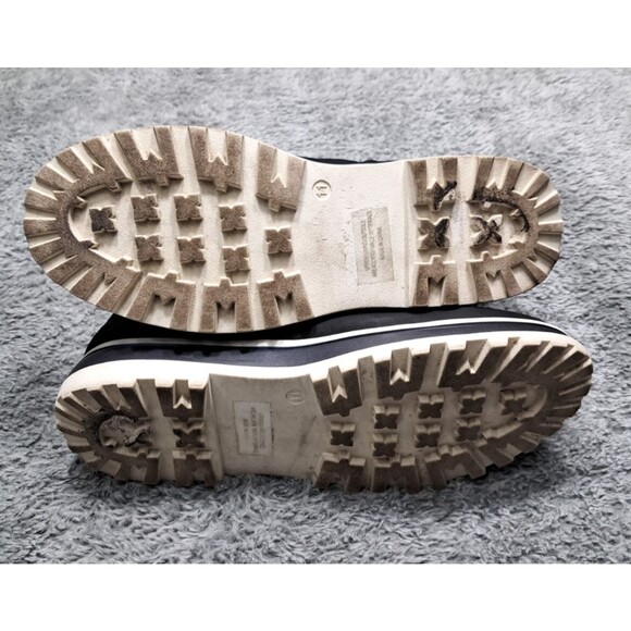 Extreme Eddie Marc 11 Black Sherpa Hiking Boots Style Hero Lace Zip Up Booties - Picture 8 of 9